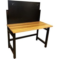 Etabli pliable en acier et bois DEFPRO - Charge maximale d'outillage 5