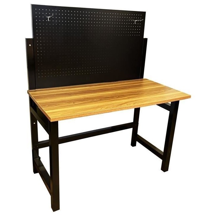 Etabli pliable en acier et bois DEFPRO - Charge maximale d'outillage 50 kg Etabli pliable en acier et bois DEFPRO - Charge maximale d'outillage 50 kg