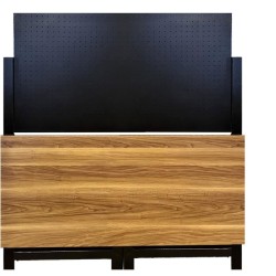 Etabli pliable en acier et bois DEFPRO - Charge maximale d'outillage 5