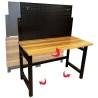 Etabli pliable en acier et bois DEFPRO - Charge maximale d'outillage 5
