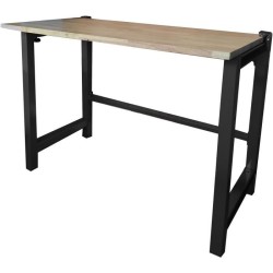 Etabli pliable en acier et bois DEFPRO - Charge maximale d'outillage 5