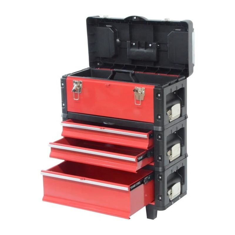 Chariot porte outils DEFPRO 3 modules superposables Chariot porte outils DEFPRO 3 modules superposables