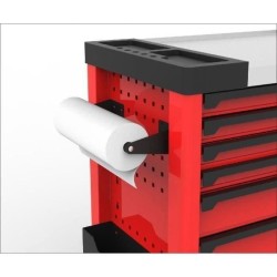 Servante d'atelier - Pleine (201 outils) - 7 tiroirs - DEFPRO - Acier