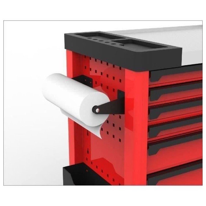 Servante d'atelier - Pleine (201 outils) - 7 tiroirs - DEFPRO - Acier - Rouge Servante d'atelier - Pleine (201 outils) - 7 tiroirs - DEFPRO - Acier - Rouge