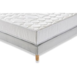 Pack pret a dormir - Matelas + sommier 160x200 + couette + 2 oreillers