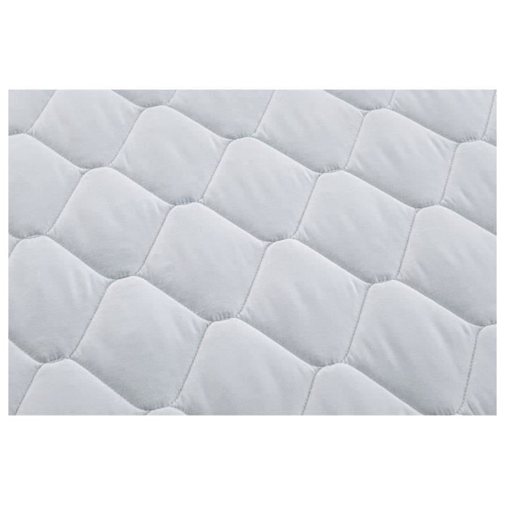 Ensemble Matelas 140x190 cm + Sommier - Mousse - 5 zones - 15 cm - Ferme - DEKO DREAM Airflex Ensemble Matelas 140x190 cm + Sommier - Mousse - 5 zones - 15 cm - Ferme - DEKO DREAM Airflex
