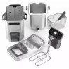 Friteuse - DELONGHI - FZ44851 - Inox - 5 L - 3200 W - 29,3 x 41,7 x 23