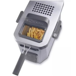 Friteuse - DELONGHI - FZ44851 - Inox - 5 L - 3200 W - 29,3 x 41,7 x 23