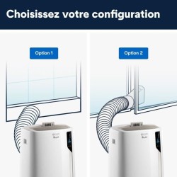 Climatiseur mobile - DELONGHI - PAC EL110 WIFI - 2900 W - 11 000 Btu/h
