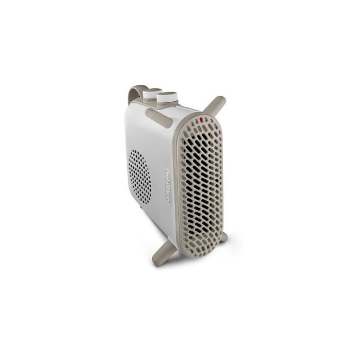 Radiateur soufflant - DELONGHI - Métal - 2000 W max - Position verticale et horizontale - Silencieux (43 dB) Radiateur soufflant - DELONGHI - Métal - 2000 W max - Position verticale et horizontale - Silencieux (43 dB)