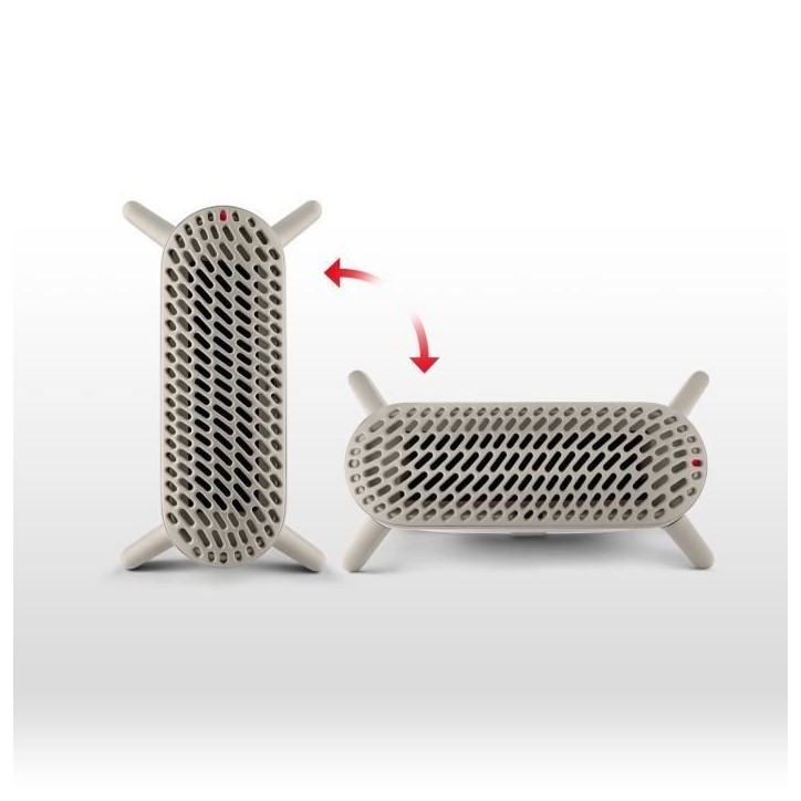 Radiateur soufflant - DELONGHI - Métal - 2000 W max - Position verticale et horizontale - Silencieux (43 dB) Radiateur soufflant - DELONGHI - Métal - 2000 W max - Position verticale et horizontale - Silencieux (43 dB)