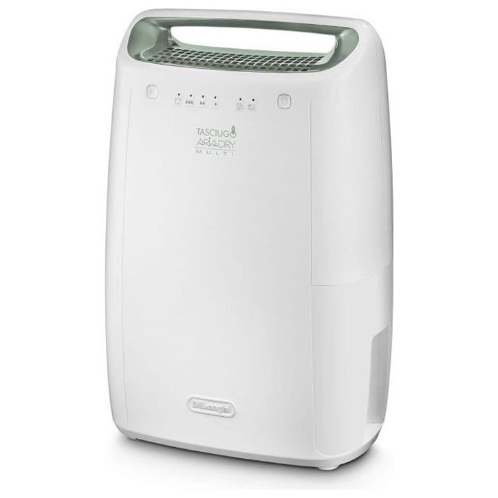 Deshumidificateur DELONGHI - DEX212SF - Fonction buanderie - Débit d'air 125 m3/h - Capacité 2,1 L