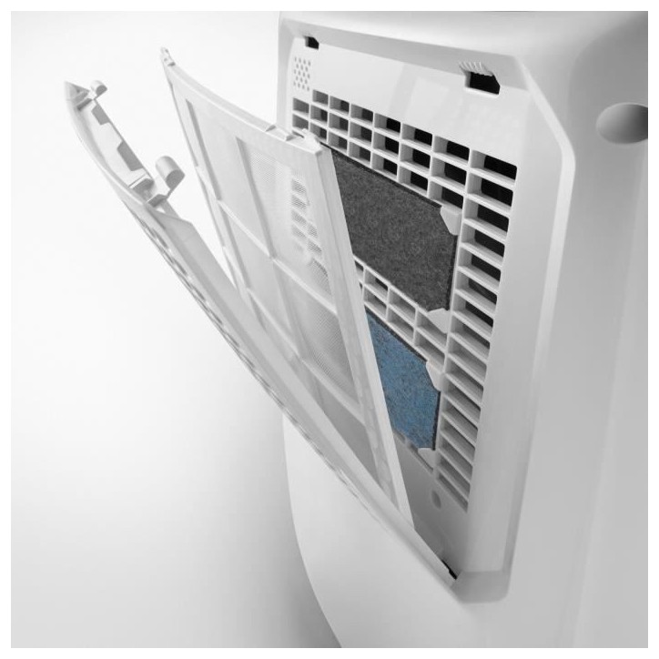 Deshumidificateur DELONGHI - DEX212SF - Fonction buanderie - Débit d'air 125 m3/h - Capacité 2,1 L