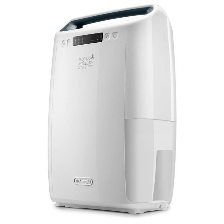 Deshumidificateur DELONGHI - DEXD216RF - Fonction buanderie - Débit d'air 125 m3/h - Capacité 2,1 L