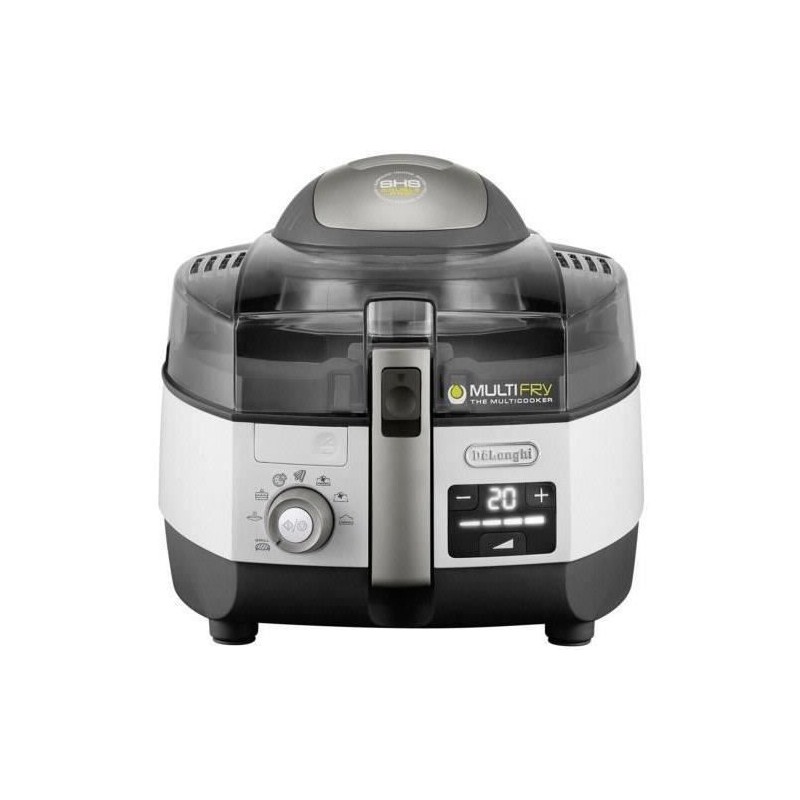 DELONGHI FH1396/1 Friteuse sans huile MultiFry - Blanc/Noir DELONGHI FH1396/1 Friteuse sans huile MultiFry - Blanc/Noir