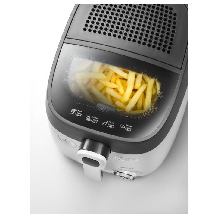 Friteuse - DELONGHI - FS6035 - 2,4 L - 1700 W - 41,5 x 29 x 26 cm - Gris Friteuse - DELONGHI - FS6035 - 2,4 L - 1700 W - 41,5 x 29 x 26 cm - Gris