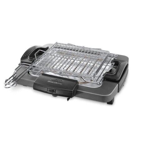 Barbecue électrique DELONGHI BQ60.X - Double grille - 1 900 W - Plate