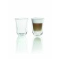 Lot de 2 tasses Latte Macchiato - DELONGHI - Contenance 33 cl - Double parois Lot de 2 tasses Latte Macchiato - DELONGHI - Contenance 33 cl - Double parois