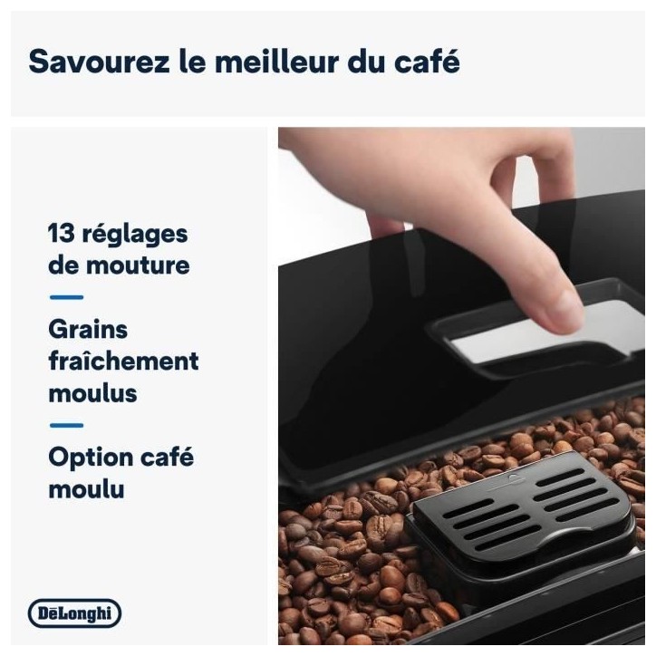 Expresso avec broyeur Delonghi MAGNIFICA S ECAM22.140.B NOIR