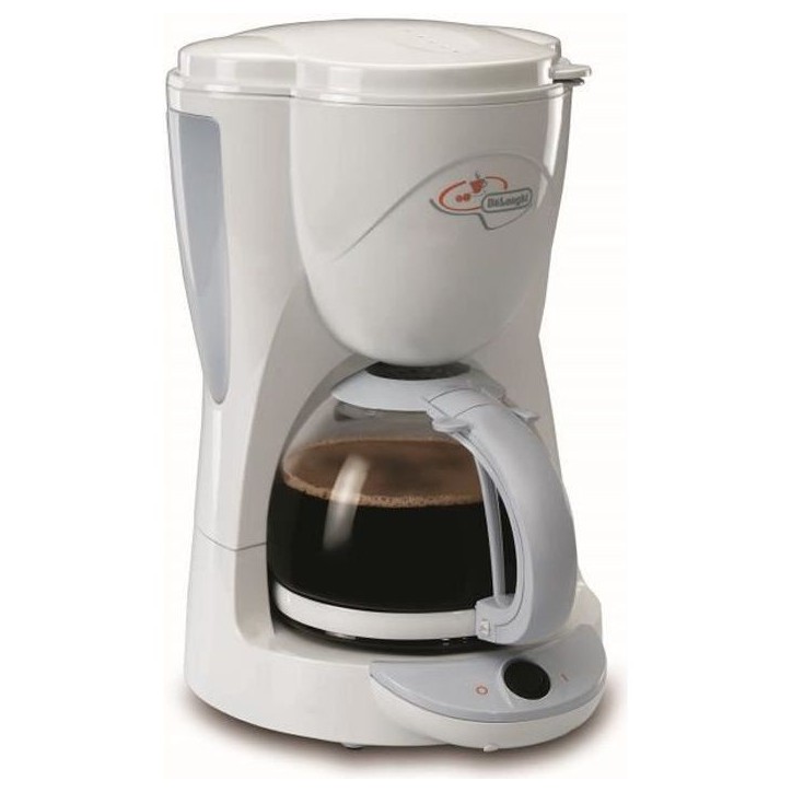 Cafetiere filtre - DELONGHI - ICM2.1 - 1000W - 10 tasses - Blanc Cafetiere filtre - DELONGHI - ICM2.1 - 1000W - 10 tasses - Blanc