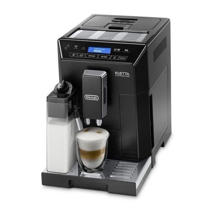 Machine a café avec broyeur - DELONGHI - ECAM 44.660.B - 1450 W - 400 g de grains - Noir Machine a café avec broyeur - DELONGHI - ECAM 44.660.B - 1450 W - 400 g de grains - Noir