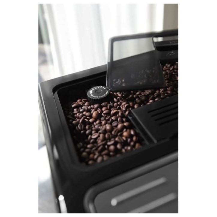 Machine a café avec broyeur - DELONGHI - ECAM 44.660.B - 1450 W - 400 g de grains - Noir Machine a café avec broyeur - DELONGHI - ECAM 44.660.B - 1450 W - 400 g de grains - Noir