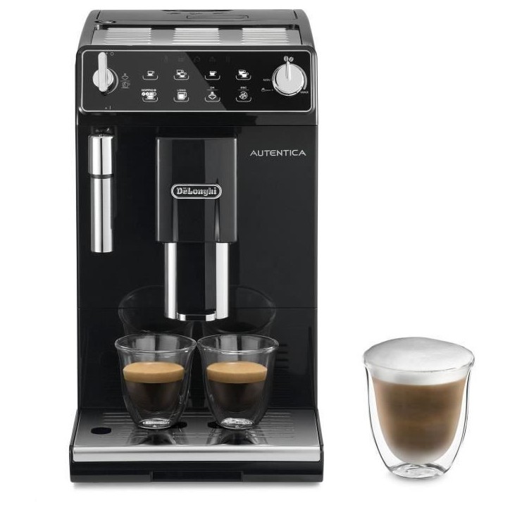 Machine expresso automatique avec broyeur - DELONGHI Autentica ETAM29.510B Noir Machine expresso automatique avec broyeur - DELONGHI Autentica ETAM29.510B Noir