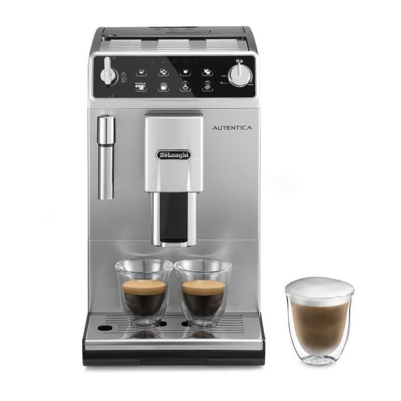 Machine expresso automatique avec broyeur - DELONGHI Autentica ETAM29. Machine expresso automatique avec broyeur - DELONGHI Autentica ETAM29.
