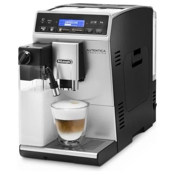 DELONGHI ETAM29.660.SB Expresso broyeur Autentica Cappuccino - Argent DELONGHI ETAM29.660.SB Expresso broyeur Autentica Cappuccino - Argent