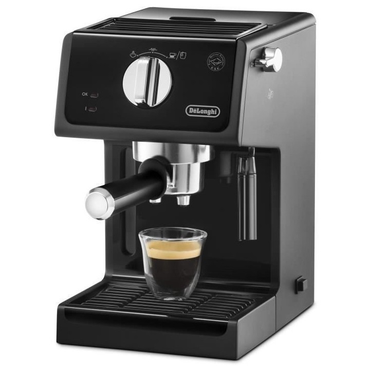 Machine a espresso pompe - DELONGHI - ECP31.21 - 15 bars - Noir Machine a espresso pompe - DELONGHI - ECP31.21 - 15 bars - Noir