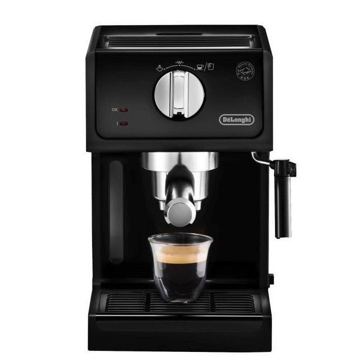 Machine a espresso pompe - DELONGHI - ECP31.21 - 15 bars - Noir Machine a espresso pompe - DELONGHI - ECP31.21 - 15 bars - Noir