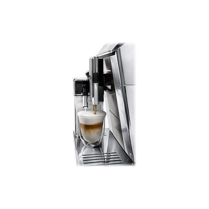 Machine a café expresso avec broyeur - DELONGHI - ECAM650.55.MS - Connecté - PrimaDonna Elite - Gris Machine a café expresso avec broyeur - DELONGHI - ECAM650.55.MS - Connecté - PrimaDonna Elite - Gris