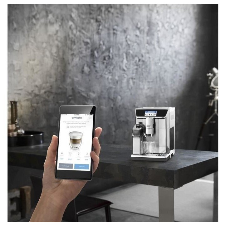 Machine expresso automatique avec broyeur - DELONGHI - PrimaDonna Elite ECAM 650.75.MS - Inox Machine expresso automatique avec broyeur - DELONGHI - PrimaDonna Elite ECAM 650.75.MS - Inox