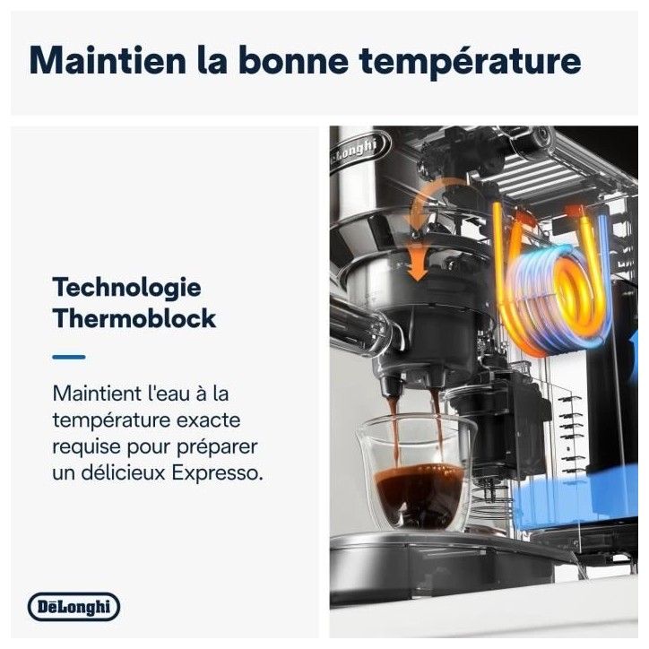 Machine expresso classique DELONGHI EC685.R Dedica Style - Rouge Machine expresso classique DELONGHI EC685.R Dedica Style - Rouge