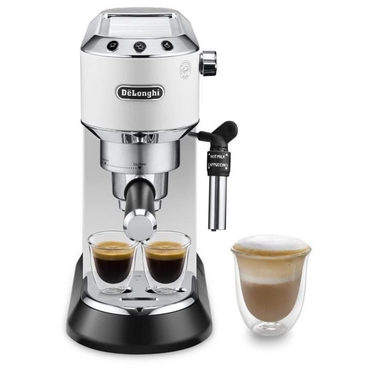 Machine expresso classique - DELONGHI EC 685.W Dedica Style - Blanc Machine expresso classique - DELONGHI EC 685.W Dedica Style - Blanc