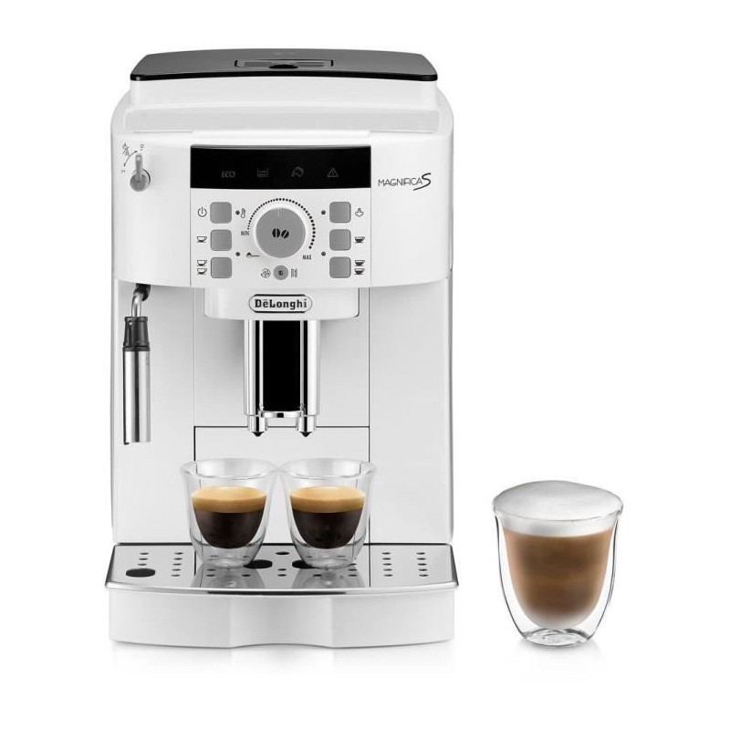 Espresso avec broyeur a grains - DELONGHI - Magnifica S ECAM22.110.W - Espresso avec broyeur a grains - DELONGHI - Magnifica S ECAM22.110.W -