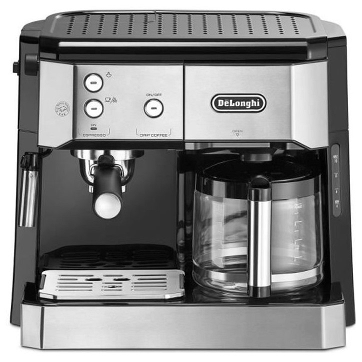 Machine a café DELONGHI BCO421.S - Pompe 15 bars - Filtre & espresso - Dosettes ESE - 1750 Watt Machine a café DELONGHI BCO421.S - Pompe 15 bars - Filtre & espresso - Dosettes ESE - 1750 Watt