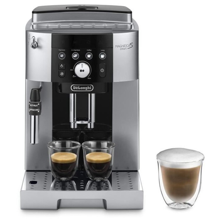 Machine expresso broyeur - DELONGHI Magnifica S Smart - ECAM250.23.SB - Machine a café grains Machine expresso broyeur - DELONGHI Magnifica S Smart - ECAM250.23.SB - Machine a café grains