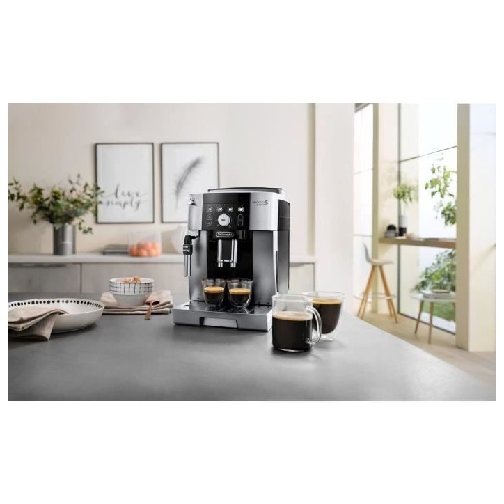 Machine expresso broyeur - DELONGHI Magnifica S Smart - ECAM250.23.SB - Machine a café grains Machine expresso broyeur - DELONGHI Magnifica S Smart - ECAM250.23.SB - Machine a café grains