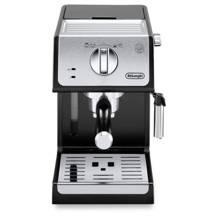 Machine a expresso - DELONGHI - Stilosa EC230.BK - 1100 W - Buse a vapeur - Noir Machine a expresso - DELONGHI - Stilosa EC230.BK - 1100 W - Buse a vapeur - Noir