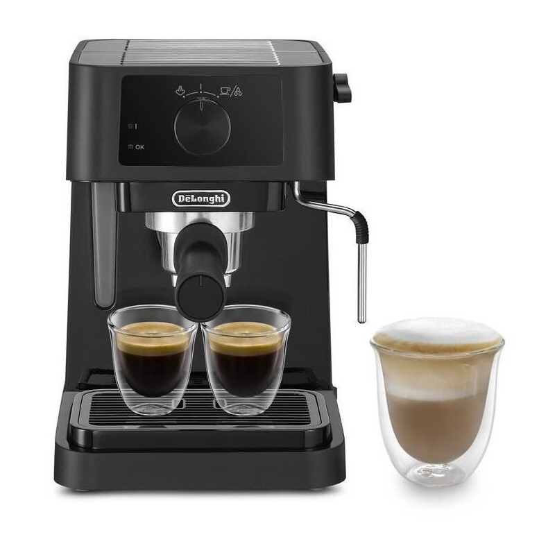 Machine a expresso - DELONGHI Stilosa EC235.BK - Noir - Buse vapeur - Machine a expresso - DELONGHI Stilosa EC235.BK - Noir - Buse vapeur -