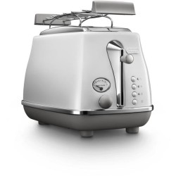 Grille-pain - DELONGHI - CTOC2103.W - 900 W - 2 fentes - Blanc