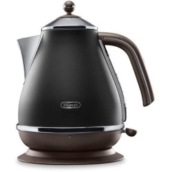 Bouilloire - DELONGHI - KBOV2001.BK - 2000 W - 1,7 L - Noir mat / Choc