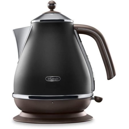 Bouilloire - DELONGHI - KBOV2001.BK - 2000 W - 1,7 L - Noir mat / Choc