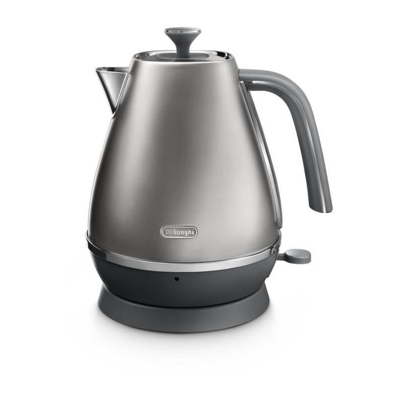 Bouilloire - DELONGHI - KBI2001.S - 2000 W - 1,7 L - Métal mat / Dét Bouilloire - DELONGHI - KBI2001.S - 2000 W - 1,7 L - Métal mat / Dét