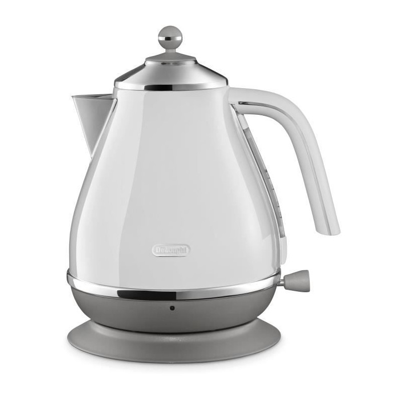 Bouilloire DELONGHI ICONA CAPITALS - 1,7L - Acier inoxydable - Base am Bouilloire DELONGHI ICONA CAPITALS - 1,7L - Acier inoxydable - Base am
