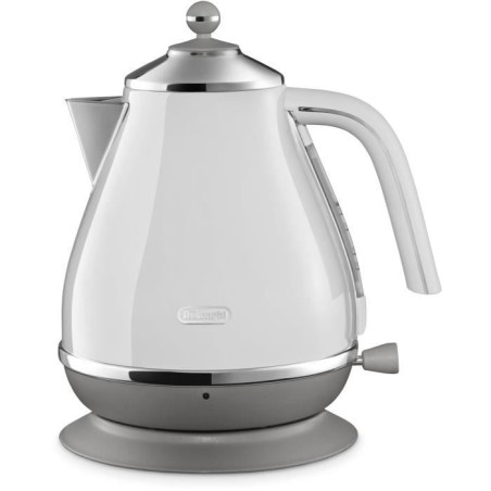 Bouilloire DELONGHI ICONA CAPITALS - 1,7L - Acier inoxydable - Base am