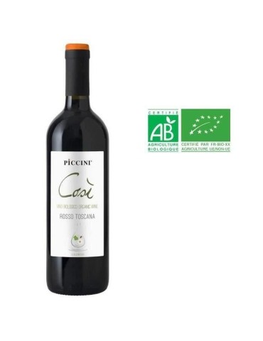 Cosi Piccini 2015 Toscana - Vin rouge d'Italie - Bio