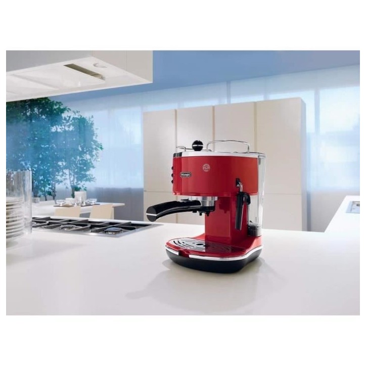 DELONGHI ECO 311.R Machine expresso classique Icona - Rouge DELONGHI ECO 311.R Machine expresso classique Icona - Rouge
