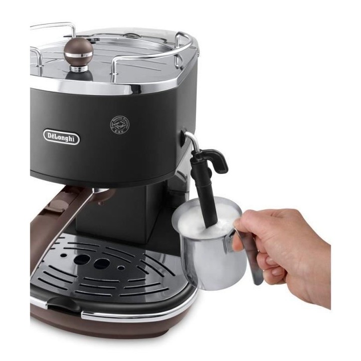 DELONGHI - Machine a expresso 15 bars noir - icona vintage - ecov311bk DELONGHI - Machine a expresso 15 bars noir - icona vintage - ecov311bk